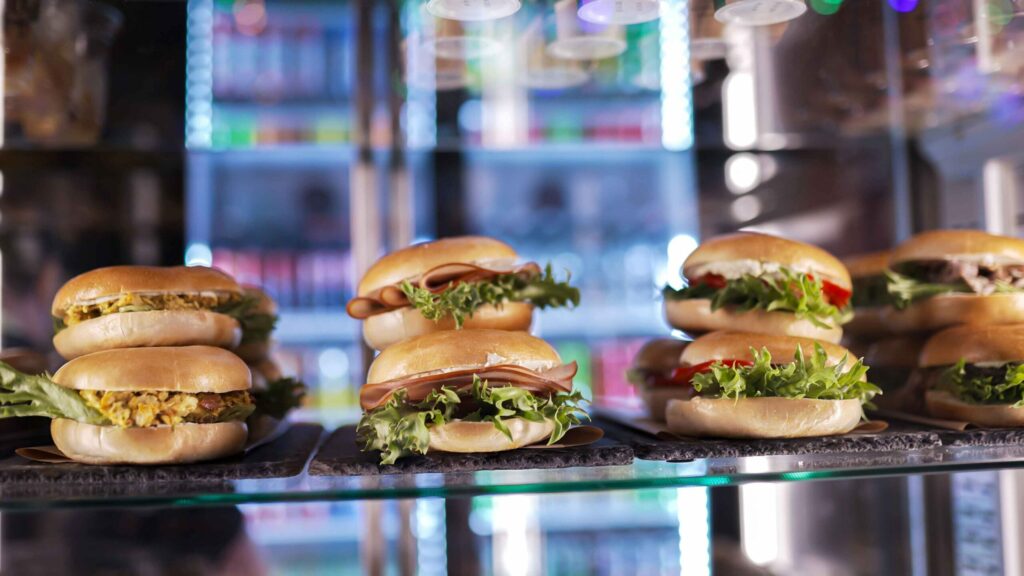 Food Park bagels på JumpYard Linköping